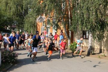 Deň samosprávy 2016, štart behu Deň samosprávy 2016, štart behu