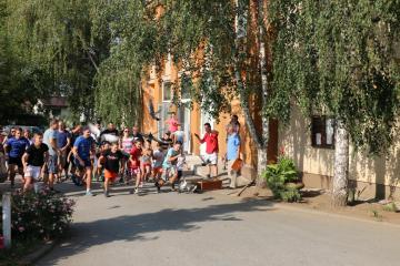 Deň samosprávy 2016, štart behu Deň samosprávy 2016, štart behu